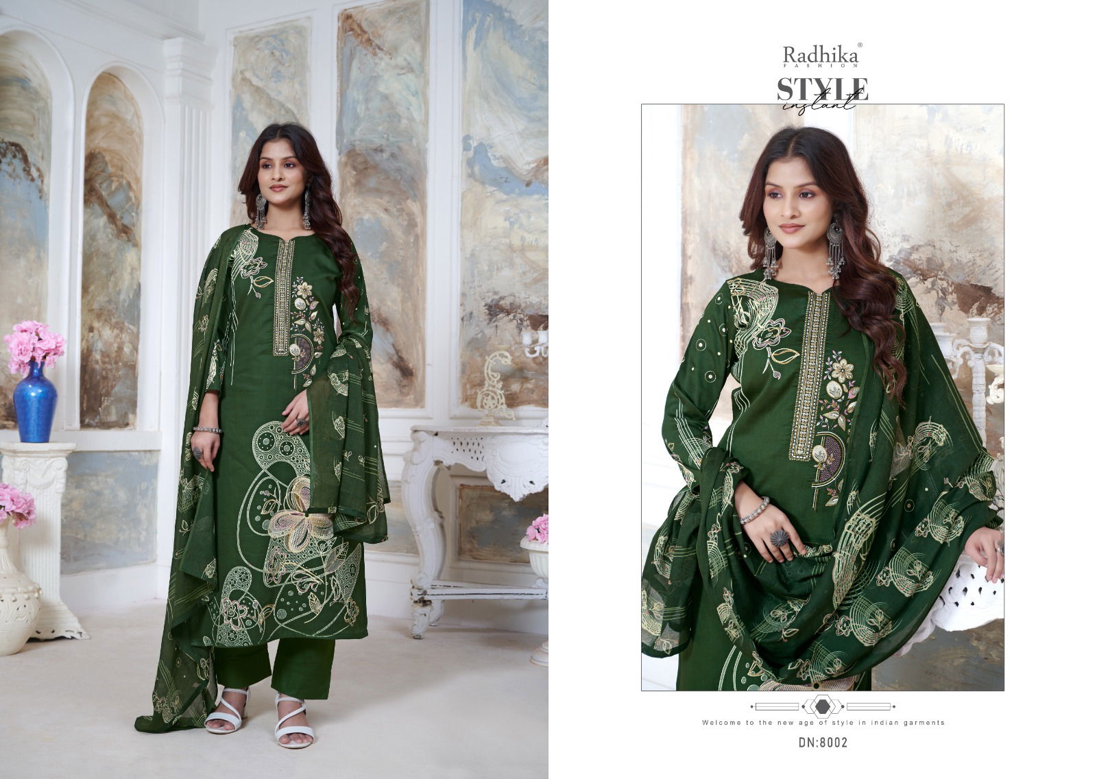 Gulzar By Radhika Azara Jam Cotton Dress Material Wholesale Price In Surat
